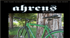 Desktop Screenshot of ahrensbicycles.com